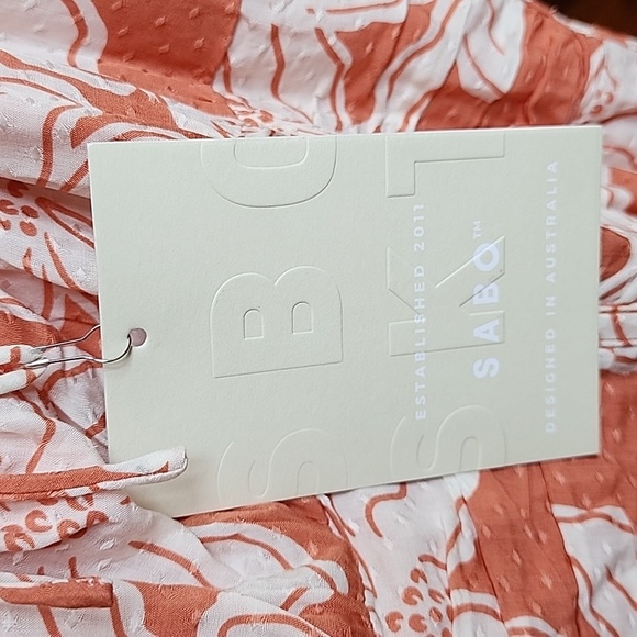 NWT Sabo Skirt Mahlia dress in Forest floral size: L Aus12 US 8 - Picture 11 of 17